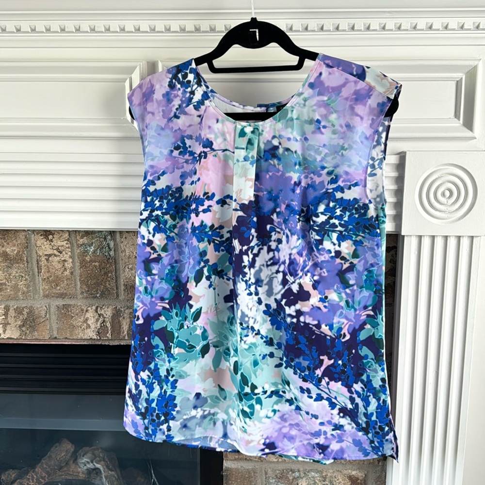 Floral Talbots blouse
